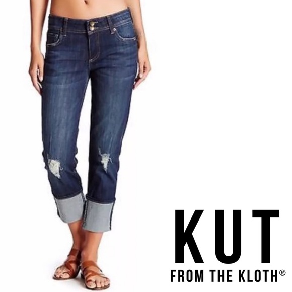 Kut From The Klothcameron Cuffed Jeans 